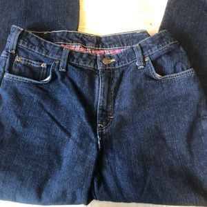 Dickies Flannel Lined Straight Leg Tall Jeans